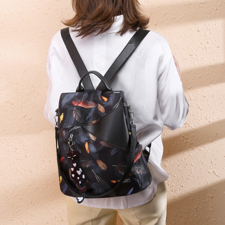 Rucsac Dama AVAMSI, NL-NN418891, Negru, 33x31x11 cm [1]