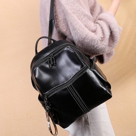 Rucsac dama, AVAMSI, 3191, Negru, 30x25x11 cm [1]