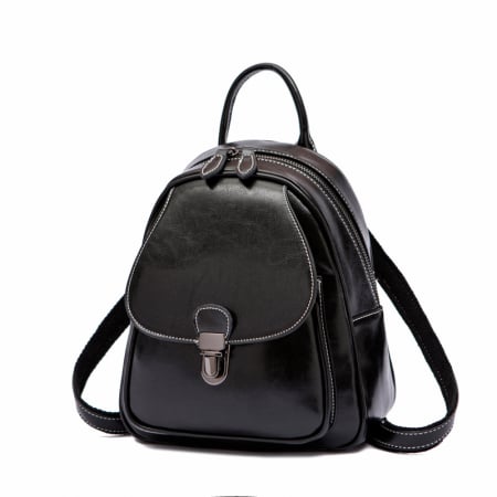 RUCSACURI DAMA - Rucsac dama, Celine Noir, 5039, Negru, 27x22x9.5 cm
