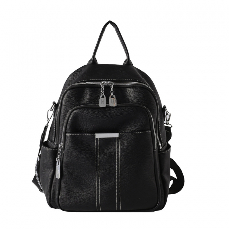 RUCSACURI DAMA - Rucsac dama, Cleo, 5415 Negru 30x23x17 cm