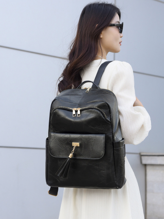Rucsac dama, Didi, RD782, Negru, 37x30x15 cm [9]