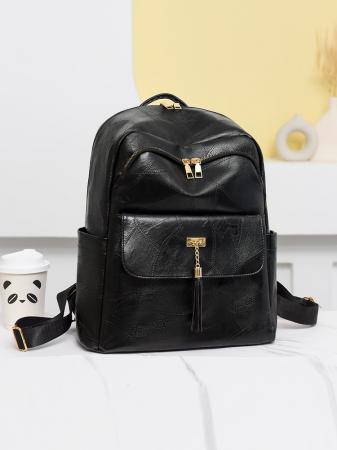 Rucsac dama, Didi, RD782, Negru, 37x30x15 cm [8]