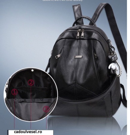 Rucsac dama, Flavia WH19, 33x30x13 cm [9]