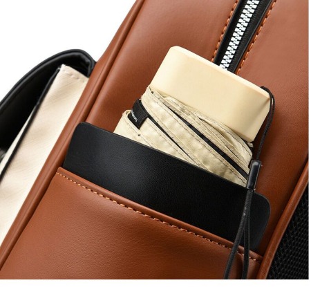 Rucsac dama, Gia SCB-26, Maro, 35x28x16cm [7]