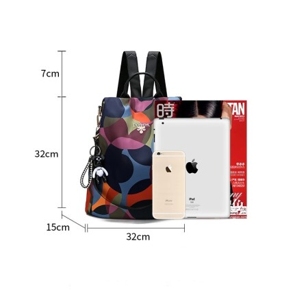 Rucsac dama, Kiki WB01, 32x32x15cm [7]