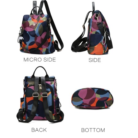 Rucsac dama, Kiki WB01, 32x32x15cm [8]