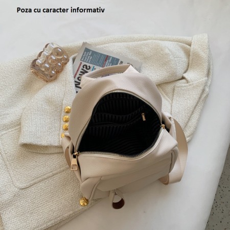 Rucsac dama, Kira 7263, Negru 28x22x12cm [3]