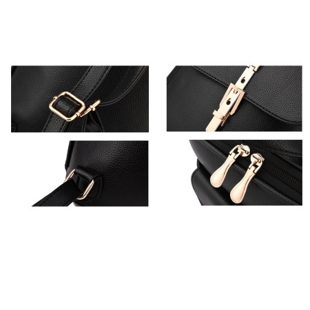 Rucsac Dama Mira, BS-8856, Negru 33x28x13 cm [7]