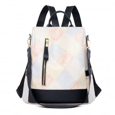 RUCSACURI DAMA - Rucsac dama, Paula, RD735, Alb, 32x32x14 cm