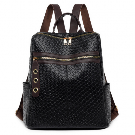 Rucsac dama, Sia, RD774, Negru, 33x30x15 cm [6]