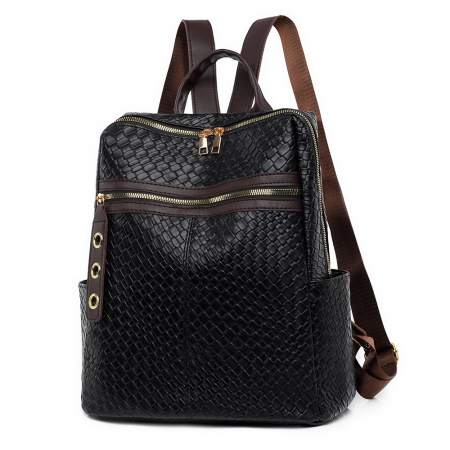 RUCSACURI DAMA - Rucsac dama, Sia, RD774, Negru, 33x30x15 cm