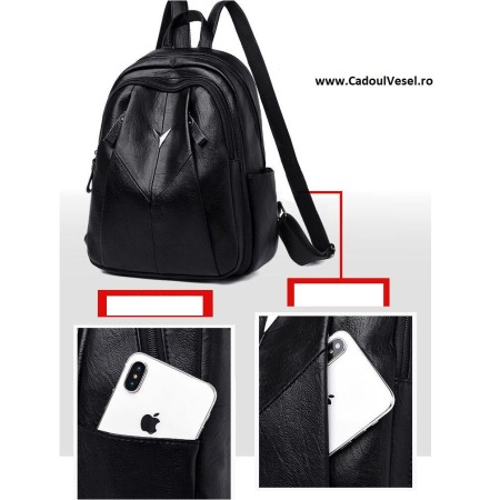 Rucsac dama, Violeta WH26, 34x26x12 cm [3]