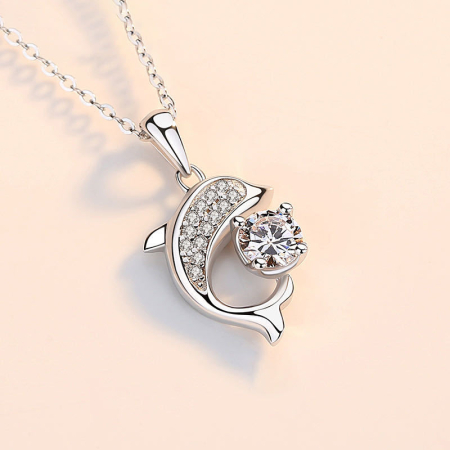 Set Cadou Fiică LD769T – Colier Spiritul Oceanului din Argint 925 placat cu rodiu, Pandantiv Elegant, Cutie Cadou și Felicitare [10]