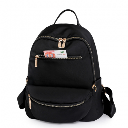 Set Rucsac si Borseta dama Panama, 5414, Negru, 33x13x25 cm [2]