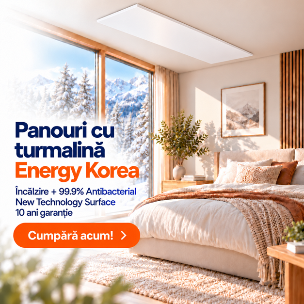 Panouri radiante cu TURMALINA