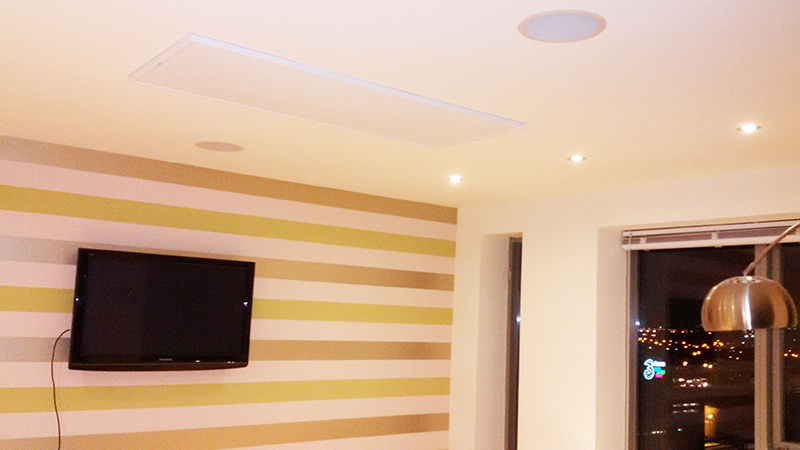 Instalare panou radiant cu Turmalina Energy Korea