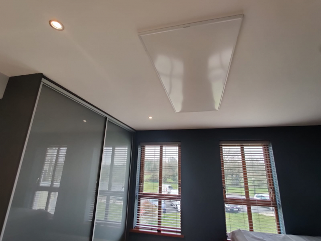 Instalare Panou radiant  Energy Korea in casa privata