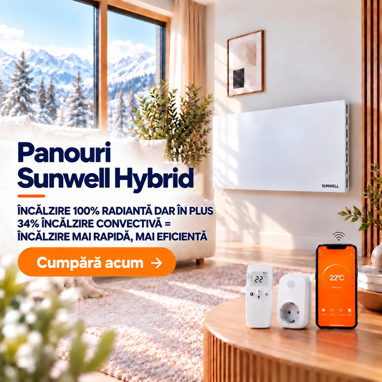 Panouri radiante Hybrid
