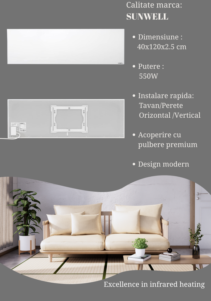 Panou radiant Sunwell PRO6 [2]