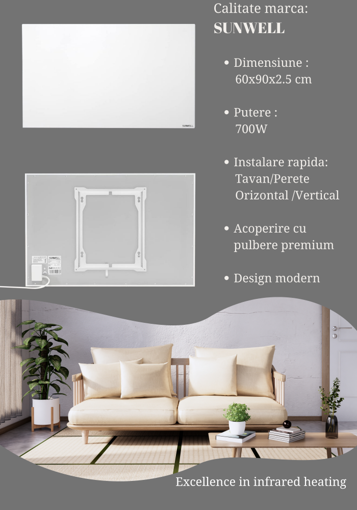 Panou radiant Sunwell PRO8 [2]