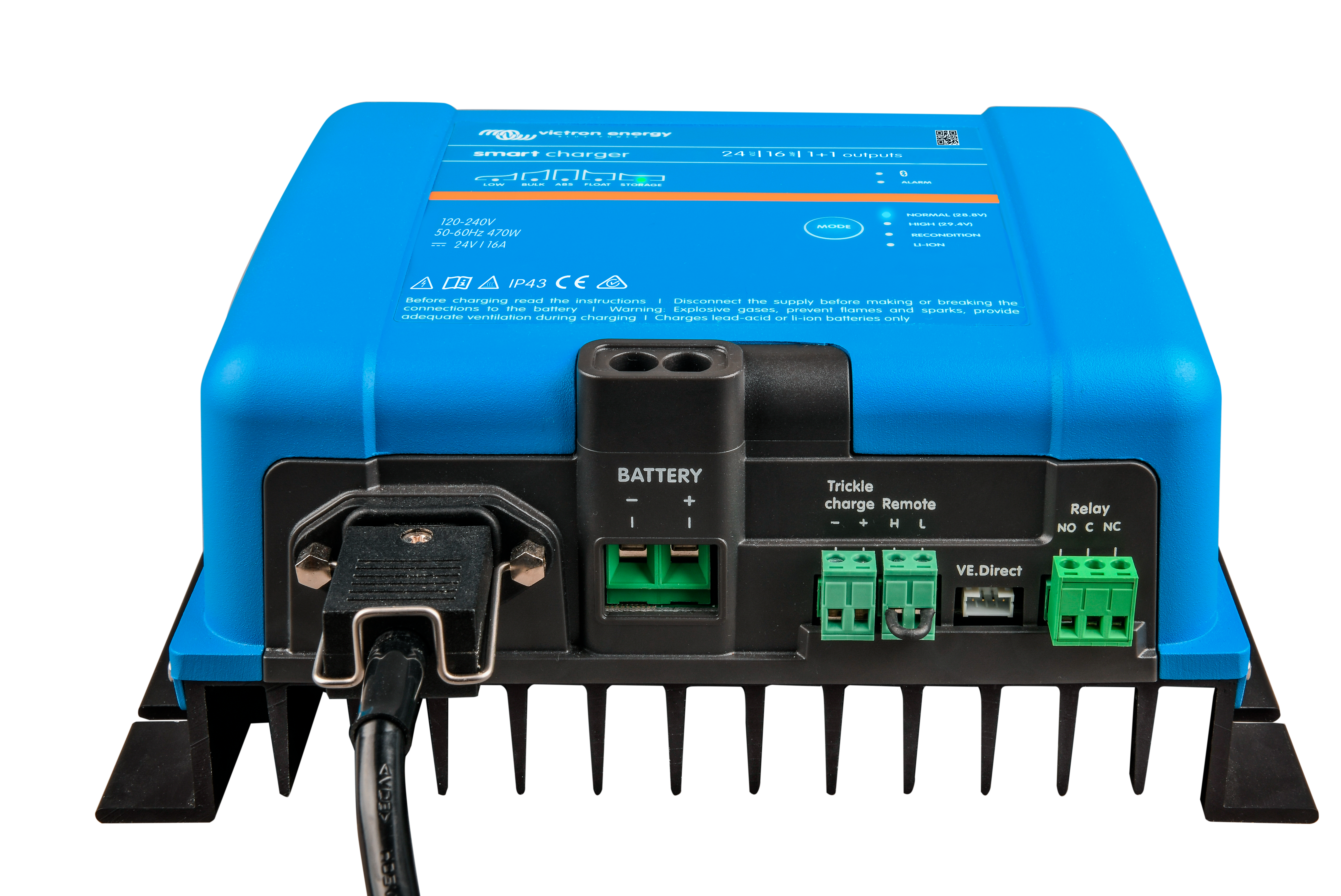 Invertoare - Incarcator Phoenix Smart IP43 24V 16A 120 240V
