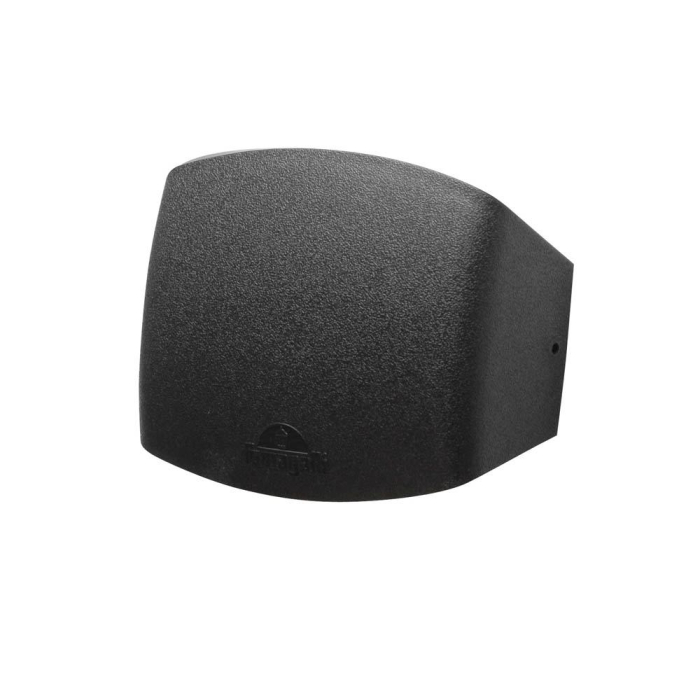 Aplica LED de exterior neagra cu iluminare sus jos si protectie IP55 [2]