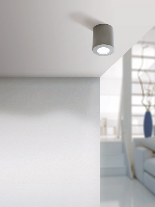 Aplica de exterior gri Franca 90 cu LED GU10 6W si protectie IP55 [2]