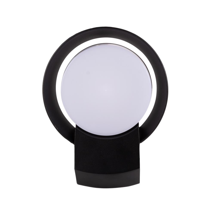 Aplica exterior Hathor LED 16W IP54 negru montata pe perete [2]