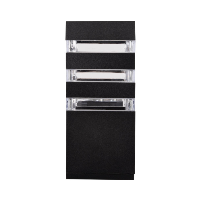 Aplica exterior neagra pentru perete cu dulie E27 si protectie IP44 [2]