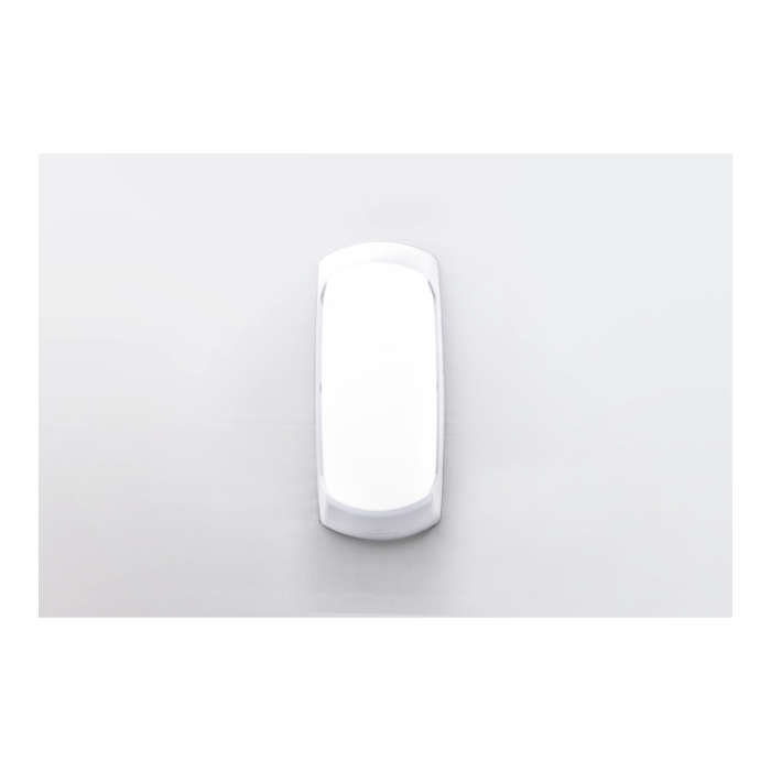Aplica de exterior alba cu dulie E27 protectie IP66 si difuzor opal [2]