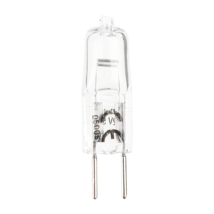 Bec halogen clar 50W 12V cu soclu G6.35 si lumina calda 2800K [2]