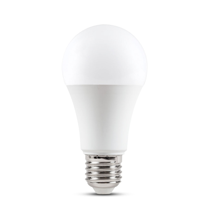 Bec LED A60 15W cu dulie E27 si lumina rece 6400K [2]