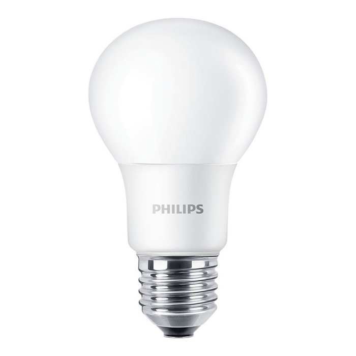 Bec LED mat A60 cu soclu E27 de 7.5W, lumina alba neutra 4000K si flux luminos 806 lm [2]