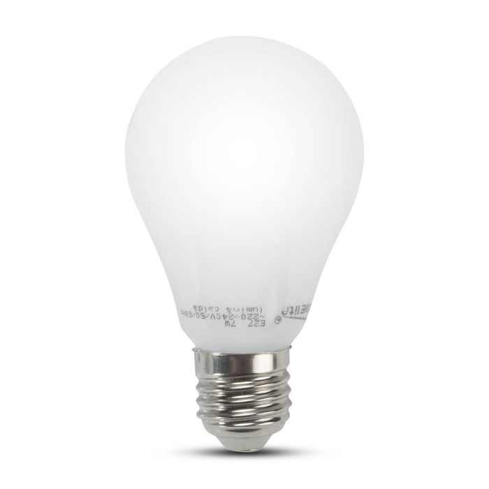 Bec LED A60 7W cu soclu E27 si lumina calda 2700K [2]