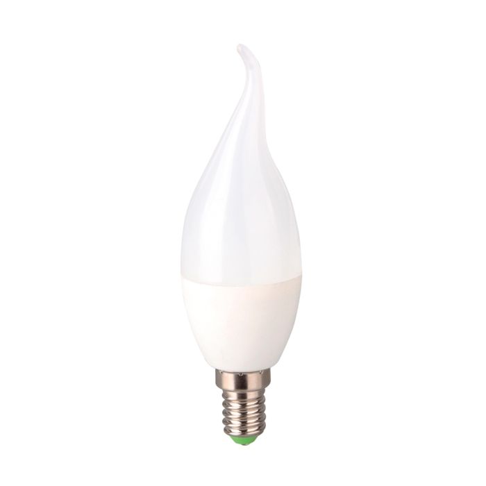 Bec LED lumanare flacara C37 5W E14 lumina calda 3000K finisaj mat [2]