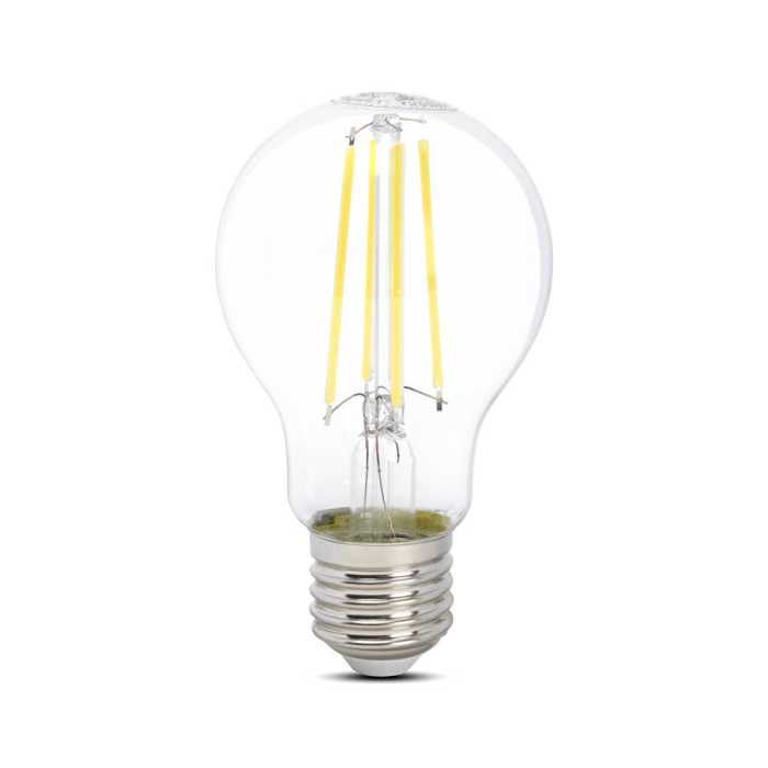 Bec LED filament A60 8W E27 6400K cu lumina rece [2]