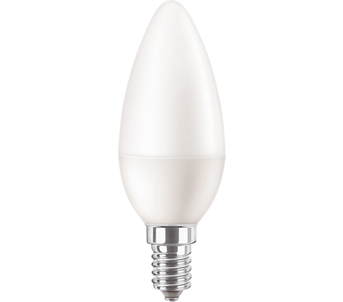 Bec LED lumanare B38 7W cu soclu E14 si finisaj mat [2]