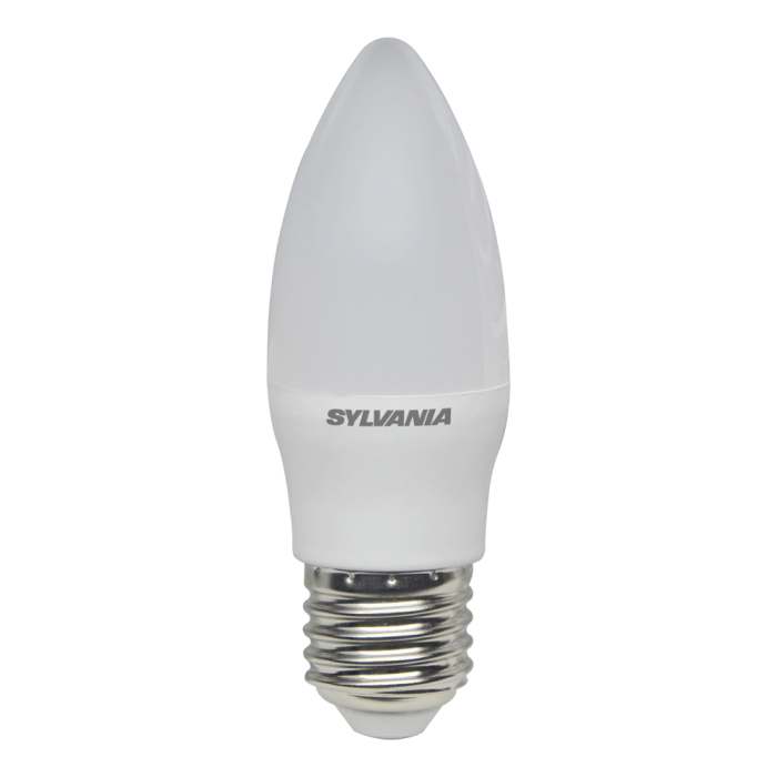 Bec LED mat tip lumanare cu soclu E27 si lumina calda 2700K [2]