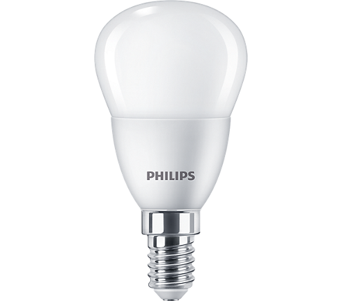 Bec LED P45 mat cu soclu E14 lumina calda 2700K [2]