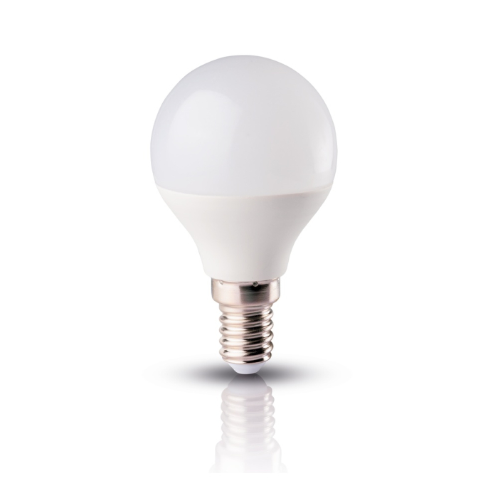 Bec LED sferic 5W cu dulie E14 si lumina calda 3000K [2]