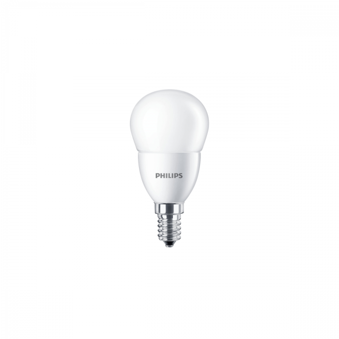 Bec LED sferic P48 mat cu soclu E14 7W si lumina calda 2700K [2]
