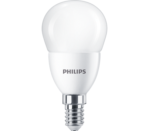 Bec LED sferic P48 mat cu dulie E14 7W lumina calda 2700K [2]