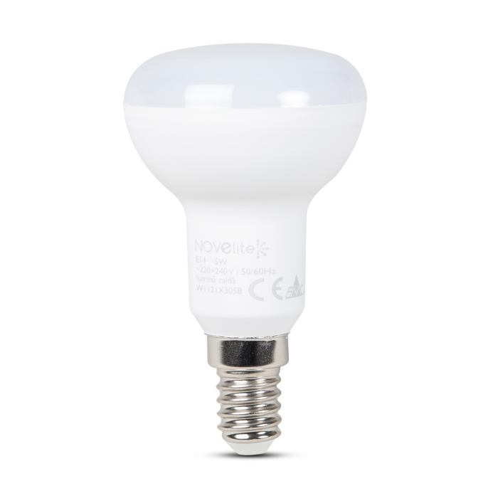 Bec LED spot R50 5W cu soclu E14 si lumina calda 3000K [2]