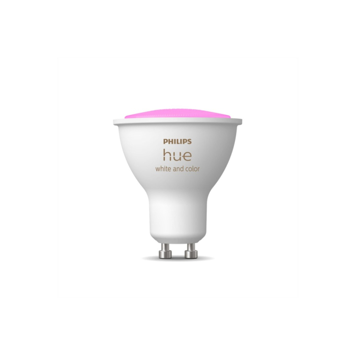 Bec LED spot smart GU10 cu lumina RGB si lumina alba reglabila [2]