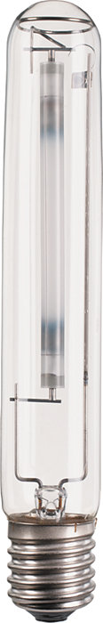 Bec tubular transparent cu vapori de sodiu de inalta presiune 100W cu soclu E40 [2]