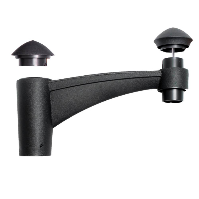 Brat simplu modern gri Midipilar 1L pentru stalp de iluminat exterior [2]