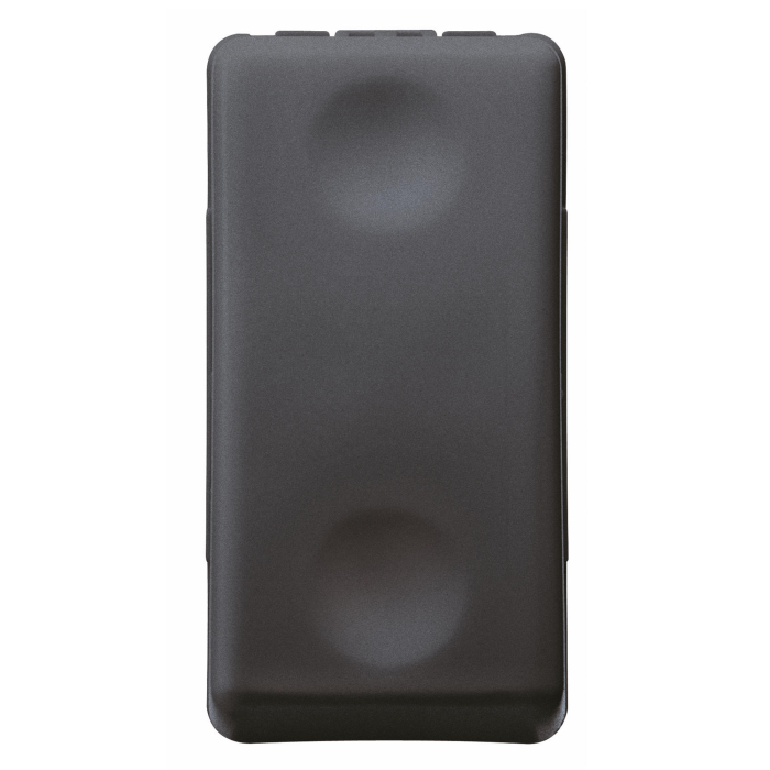 Buton cu revenire negru 1 modul 10A pentru comanda momentana [2]