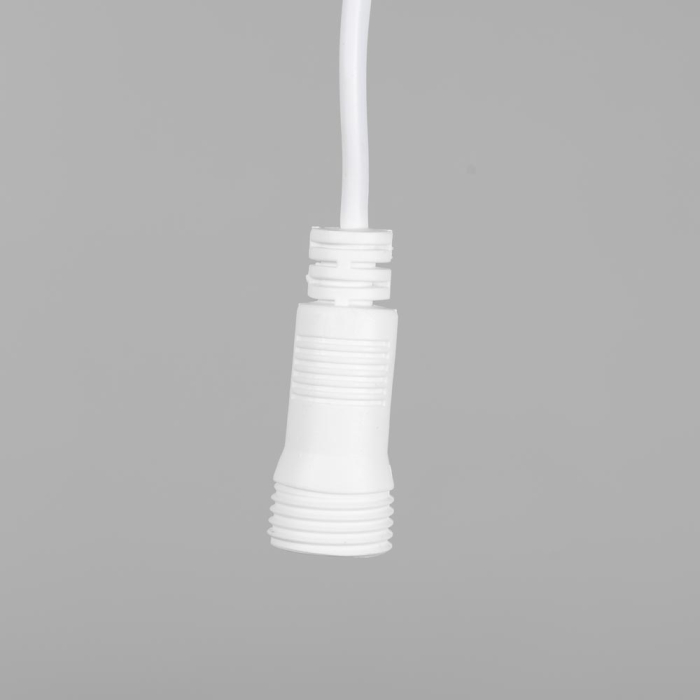 Cablu de alimentare alb cu stecher pentru instalatii luminoase festive, lungime 1,5 m [2]