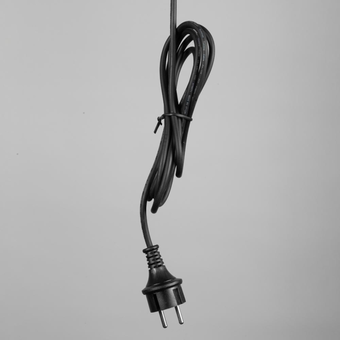 Cablu de alimentare negru cu stecher si lungime de 3 m pentru decoratiuni luminoase [2]