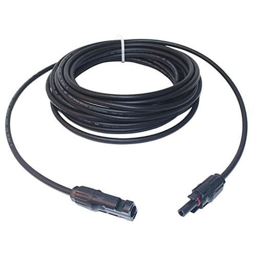 Cablu solar 20 m 6 mm2 cu conectori MC4 tata si mama [2]